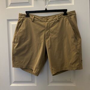 Lululemon Tan Khaki ABC Commission Shorts